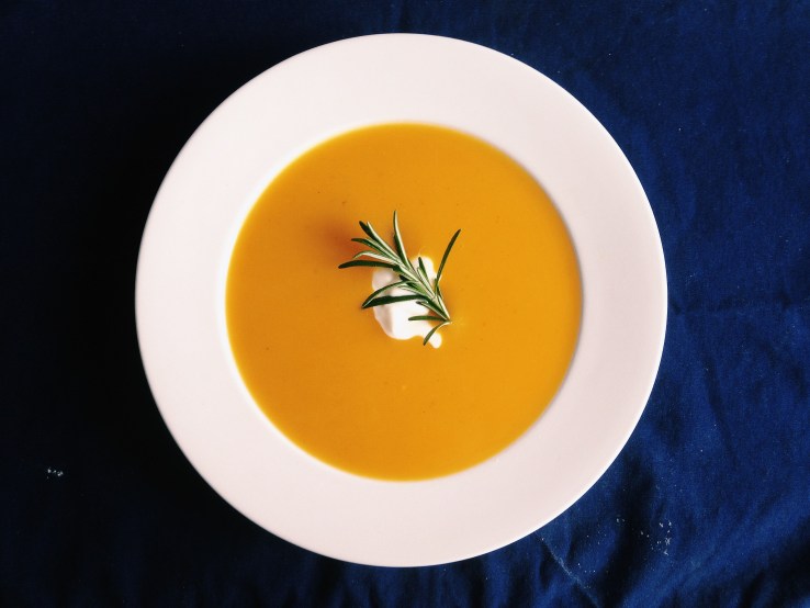 Spiced squash & apple soup. Source: DWD.