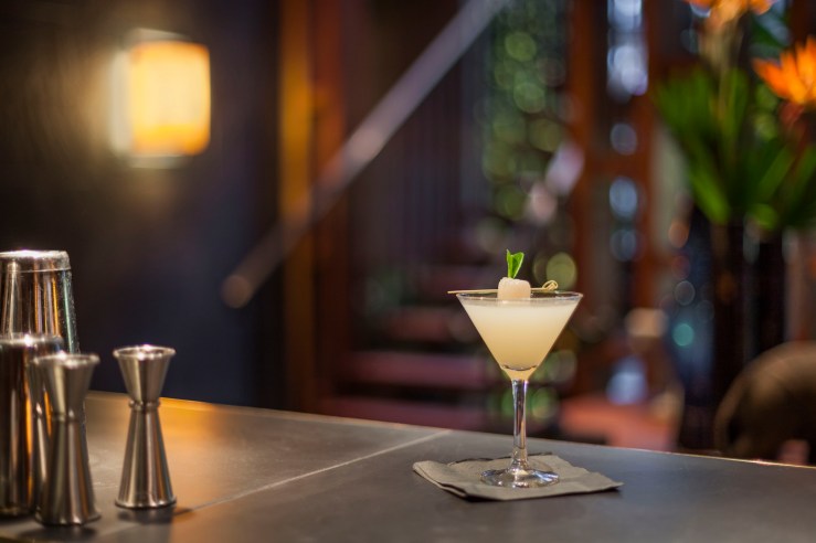 Thai inspired cocktail at Busaba. Source; Sauce Communications.
